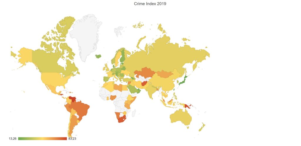 Crime Index 2019